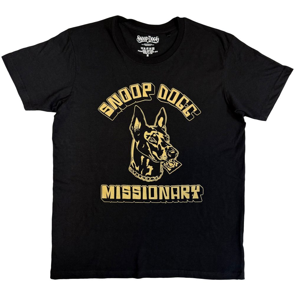 Snoop Dogg - Doberman Tshirt Homme - Noir